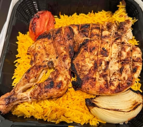 Half Grilled Chicken.